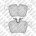 Pastillas de Freno (1194) (122MM) M.BENZ CLASE  C160-180-200-250-C 350 (TRAS)