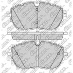 Pastillas de Freno (1275) (148MM) CITROEN DS4- DS7- C3 AIRCROSS 1.6 (18/..)