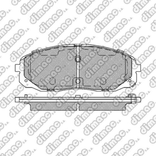 Pastillas de Freno (1181) (161MM) KIA CARNIVAL II- GRAND CARNIVAL 2.2-3.4 (14/.