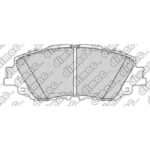 Pastillas de Freno (1279)(142MM) TOYOTA COROLLA CROSS/ CAMRY/ RAV4
