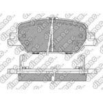 Pastillas de Freno (1277) (119MM) HONDA CRV 1.5 (TRASERA)