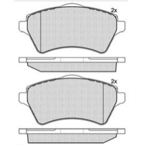 Pastillas de Freno (0727)(131MM) LAND ROVER FREELANDER 1.8 16V  (02/..)