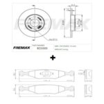 KIT DE FRENO VW GOL-GACEL - POLO (BD3300 + PD/23)