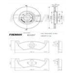 KIT DE FRENO VW GOL TREND/ VOYAGE (10/...) (BD5297 + FL-PD/1346)