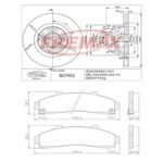 KIT DE FRENO FORD RANGER- EXPLORER 2.8 (X1) (BD7923 + FL-PD/332)