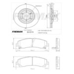 KIT DE FRENO CHEVROLET S10/ TRAILBLAZER (BD3970 + FL-PD/1433)