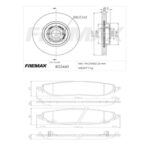 KIT DE FRENO TOYOTA COROLLA 1.8 16V (BD5443 + FL-PD/1480)