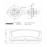 KIT DE FRENO RENAULT KWID 1.0 (BD3103 + FL-PD/1534)