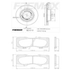 KIT DE FRENO TOYOTA HILUX / SW4 (BD4113+ FL-PD/528)