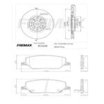 KIT DE FRENO FIAT TORO- 500X/ JEEP RENEGADE- COMPASS (BD3608+ FL-PD/1512)