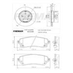 KIT DE FRENO TOYOTA COROLLA (20/...) (BD5448 + FL-PD/2208)