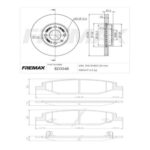 KIT DE FRENO CHEVROLET SPIN 1.8 (17/...) (BD3548 + FL-PD/1535)