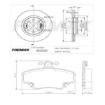 KIT DE FRENO RENAULT SANDERO-SYMBOL- LOGAN (BD3550 + FL-PD/338)