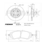 KIT DE FRENO TOYOTA YARIS (16/18) (BD2876 + FL-PD/1537)