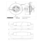 KIT DE FRENO CHEVROLET ONIX 1.0 (BD3548 + FL-PD/1696)