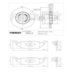 KIT DE FRENO VW UP- VOYAGE- SAVEIRO (BD9614 + FL-PD/58)
