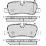 Pastillas de Freno (0846)(116MM) LAND ROVER DISCOVERY III (04/..)TRASERA