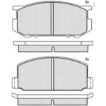 Pastillas de Freno (0225) (106MM) TOYOTA COROLLA/ DAIHATSU   (79/86)