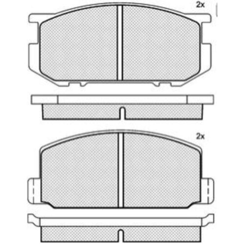 Pastillas de Freno (0225) (106MM) TOYOTA COROLLA/ DAIHATSU   (79/86)
