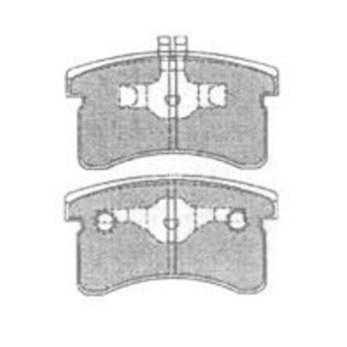Pastillas de Freno (0636)(38MM) DAIHATSU MIRA - CUORE 91/98