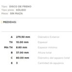 (12010)(275MM) PEUGEOT 404 - 504
