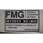 (13013) (285MM) RENAULT TORINO  DEL. VENTILADO 15"