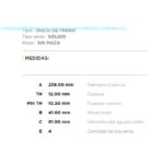 (13075)(259MM) RENAULT LOGAN 1.4-1.6 8V/ SANDERO-STEPWAY-