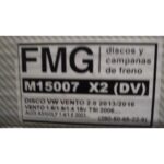 (15007)(280MM) VW GOLF VENTO 2.0-1.6-1.9 / AUDI A3 1.6 16V