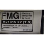 (21015) (239MM) HONDA FIT 1.4 1.5  TRASERO