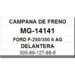 (14141)(305MM) FORD F-250/F-350 MOD.VIEJO DELANTERA