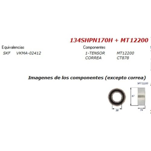 KIT SIN BOMBA FIAT UNO-PALIO-DUNA-FIORINO 1.3