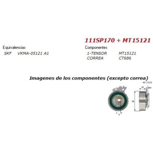 KIT SIN BOMBA CHEVROLET CORSA 1.6 8V