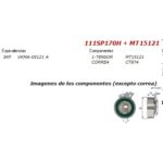 (KD259007) CHEV CORSA- CLASSIC 1.4-1.6 8V/ SUZUKI FUN 1.0