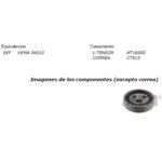 KIT SIN BOMBA RENAULT CLIO-TWINGO 1.1/ 1.2 D7F