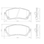(1244)(134MM) TOYOTA COROLLA 1.8/ 2.0 (19/...)