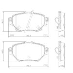 (1250) (99MM) TOYOTA COROLLA 1.8- 2.0 TRASERA