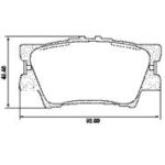 (0862)(96MM) TOYOTA RAV 4 III (06/..) COROLLA CROSS TRASERA