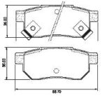 (0084) (88MM)HONDA ACCORD-PRELUDE-CIVIC TRASERA