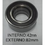 RULEMANES DE RUEDA CON SENSOR ABS PEUG 307/207/ 408