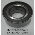 (XGB41371P)RULEMAN DE RUEDA DELANTERA RENAUL LOGAN 07/10 ABS