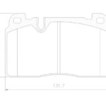 PASTILLAS DE FRENO (1123) (131MM) AUDI Q5 (10/...)