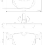 PASTILLAS DE FRENO () (123MM) BMW X1 3.0 TRASERA (10/11)