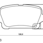 PASTILLA (1161) (106MM) CHEVROLET CRUZE 2017