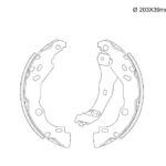 ZAPATAS CITROEN C3 (12/16) PEUGEOT 208