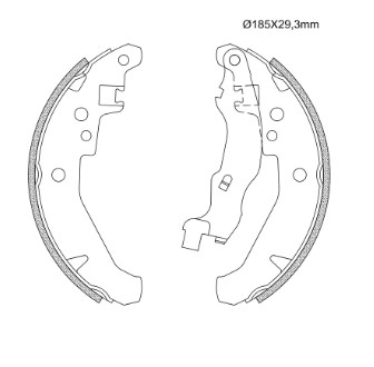ZAPATA FIAT MOBI 1.0L TRASERA