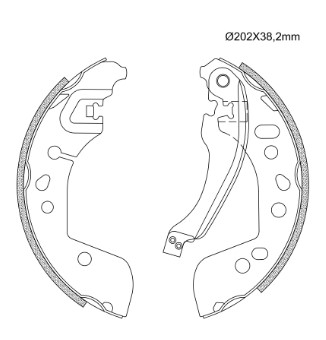 ZAPATA FIAT FASTBACK  1.0L 1.3L  TRASERA 2022 / 2026