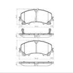(1182) (152MM) CHEVROLET S10 (17») NISSAN X-TRAL DELANTERA (15»21)