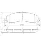 (1282) (212MM) DODGE RAM 6.7 24V DELANTERA (21»24)