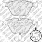 (1314) (155MM) BMW SERIE 5 528I- 530I- 535I/ SERIE 6 640D- 640I- SERIE 7 730D (11/17) DELANTERA