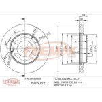 (298 MM) KIA CARNIVAL CARNIVAL SEDONA VENTILADO DELANTERO (05»15)